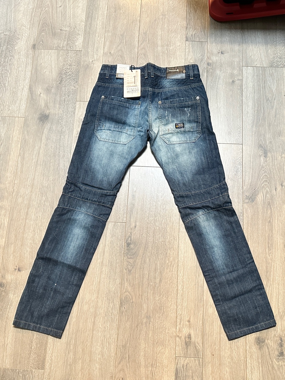 Copper Rivet Skinny Jeans Men’s 32x32 Dark Wash Denim NWT Style 1531-3062 - Picture 9 of 10